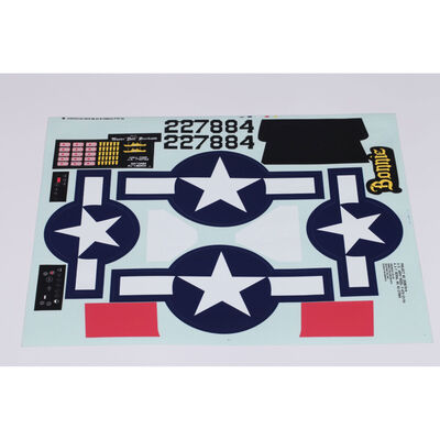 Decal Sheet: P-47, 1500mm Decal Sheet: P-47, 1500mm