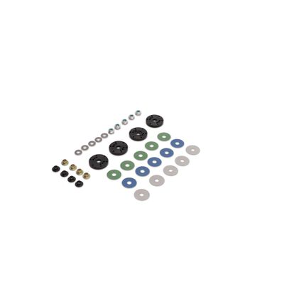 Bypass1 Hi-Flow Pistons, 6-Hole x 1.3mm, 1/8th Kit Bypass1 Hi-Flow Pistons, 6-Hole x 1.3mm, 1/8th Kit