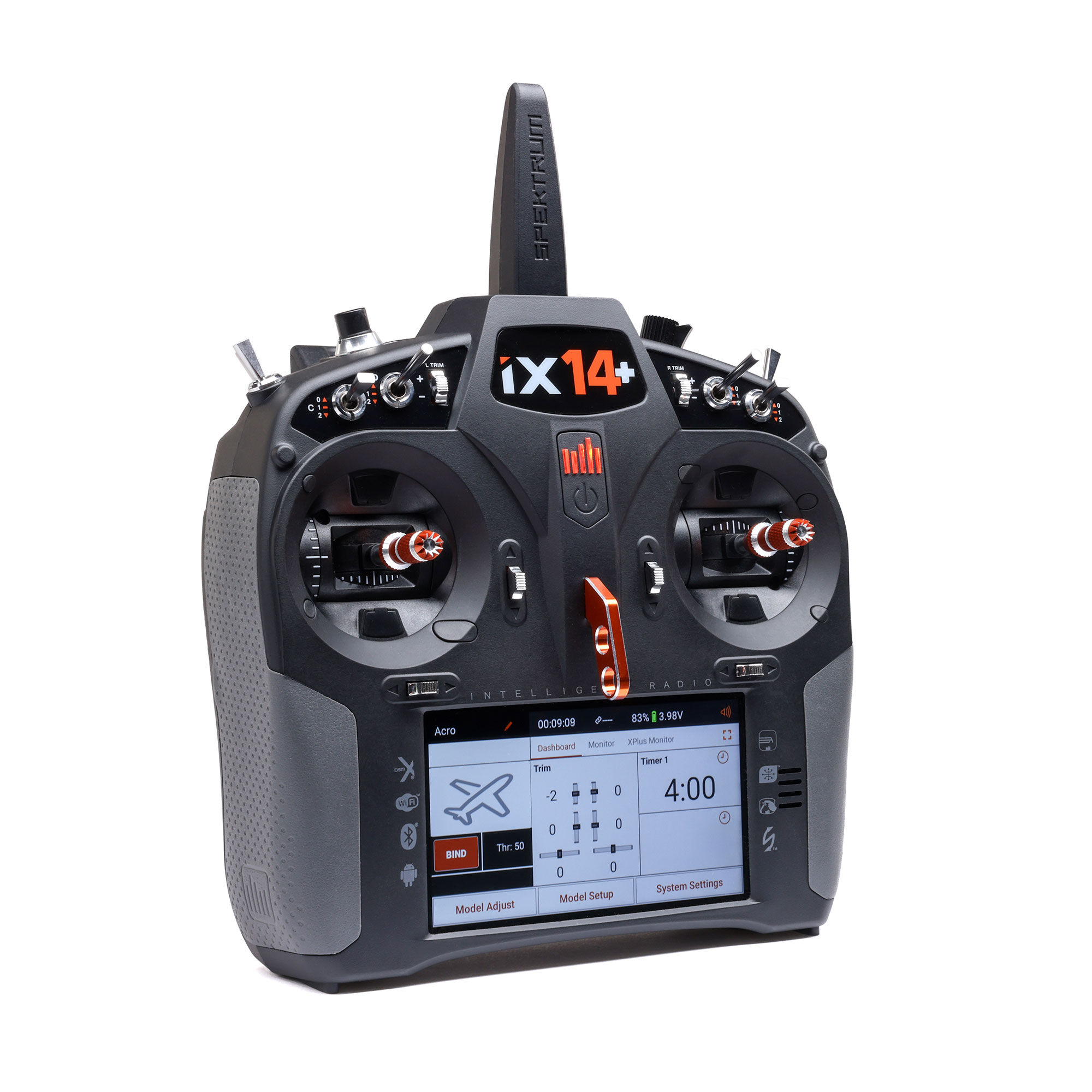 Spektrum iX14+ 20-Channel DSMX Transmitter Only - SPMR14010