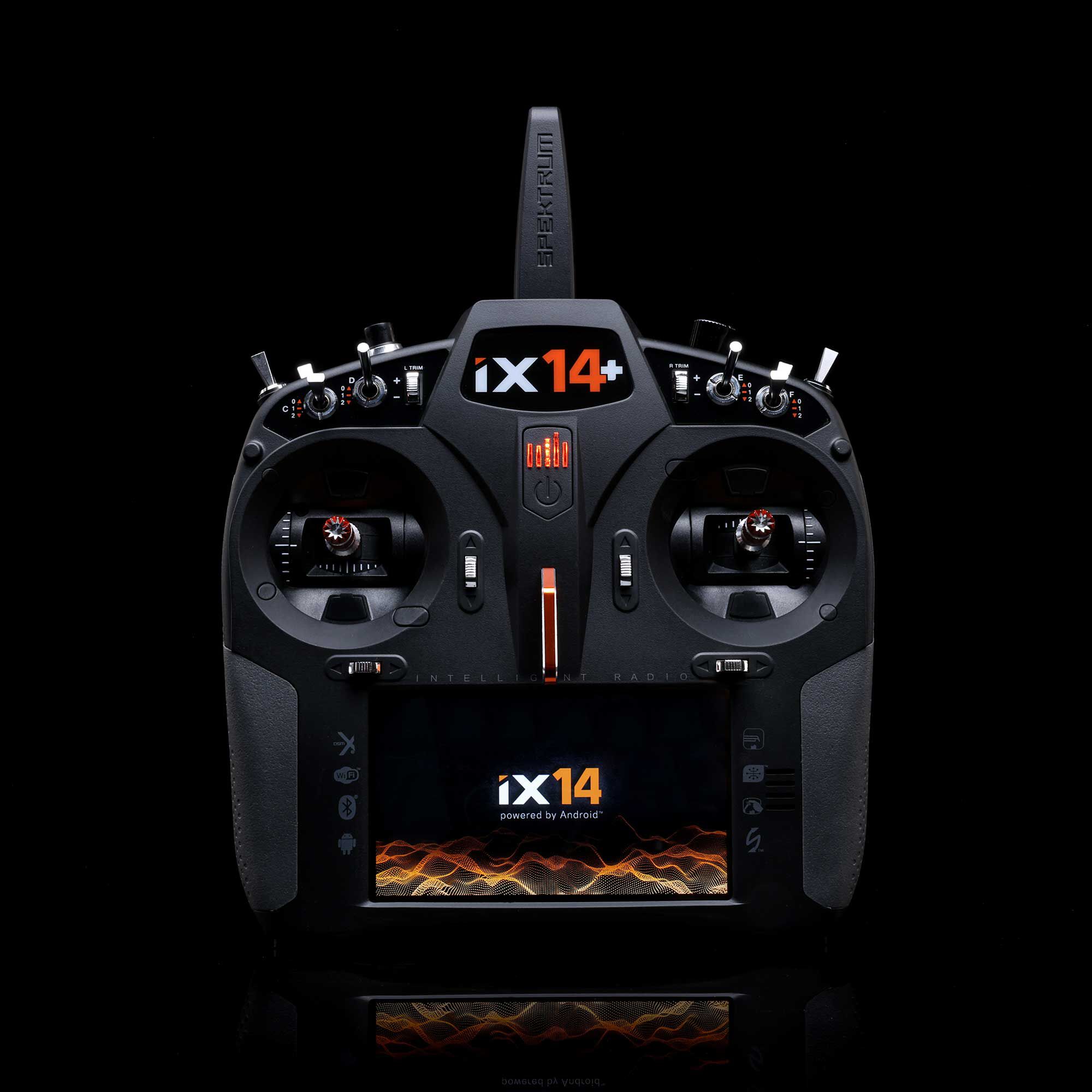Spektrum iX14+ 20-Channel DSMX Transmitter Only - SPMR14010