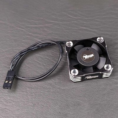 Fan 30x30x10 Hiflow Black / Silver, 2pin 180mm Fan 30x30x10 Hiflow Black / Silver, 2pin 180mm