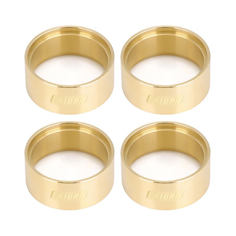 INJORA 1.0" Beadlock Wheel Clamp Rings, 1/24 Axial SCX24 (4)