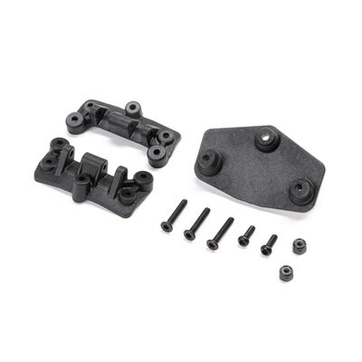 Upper 4-link Mount and Servo Plate: Mini LMT Upper 4-link Mount and Servo Plate: Mini LMT