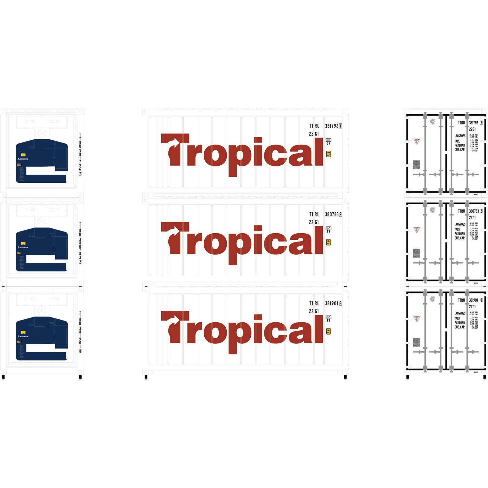 N 20' Reefer Container Tropical (3)