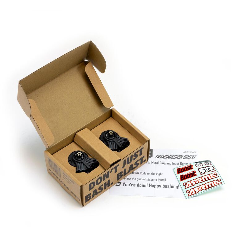 arrma boost box ARRMA Front & Rear Metal Diff Upgrade Set: BOOST BOX