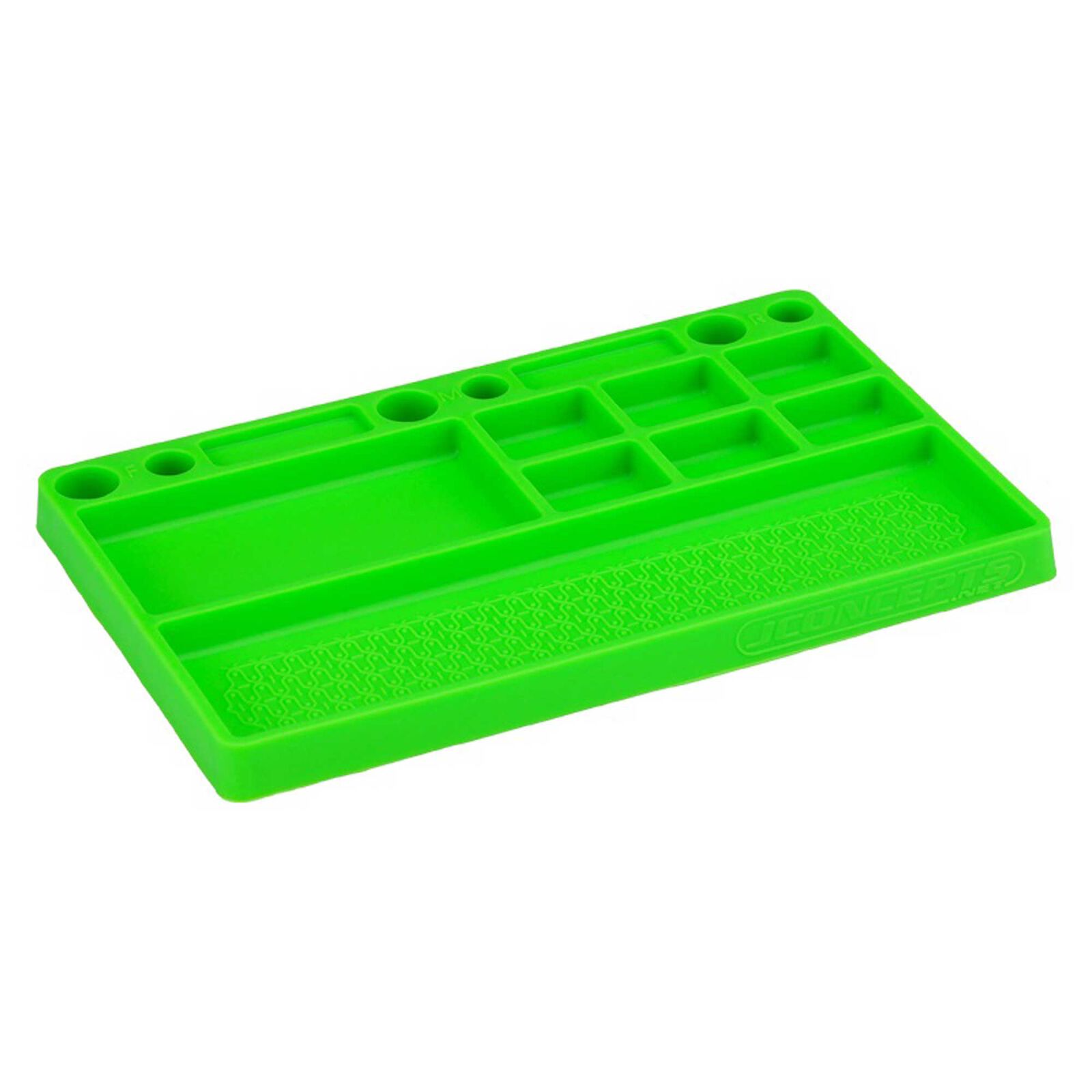 Parts Tray Rubber Material, Green
