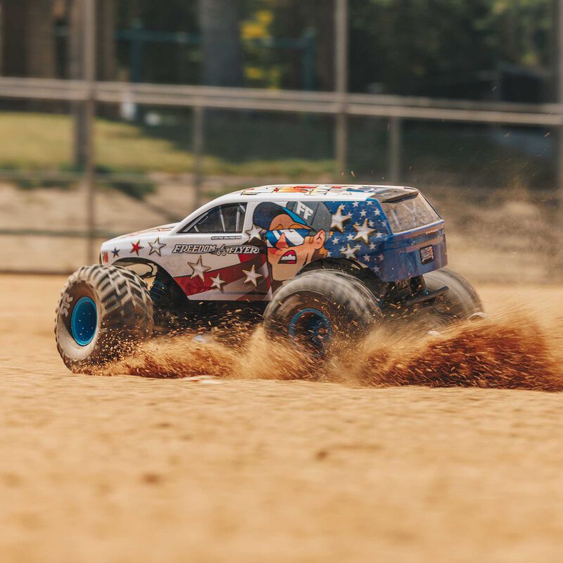 ARRMA 1/10 FREEDOM FLYER 223S 2WD RTR Brushless Monster Truck (Battery & Charger Included)