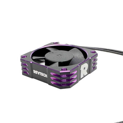 Aluminum 35x35mm Ball Bearing Fan, Purple Aluminum 35x35mm Ball Bearing Fan, Purple