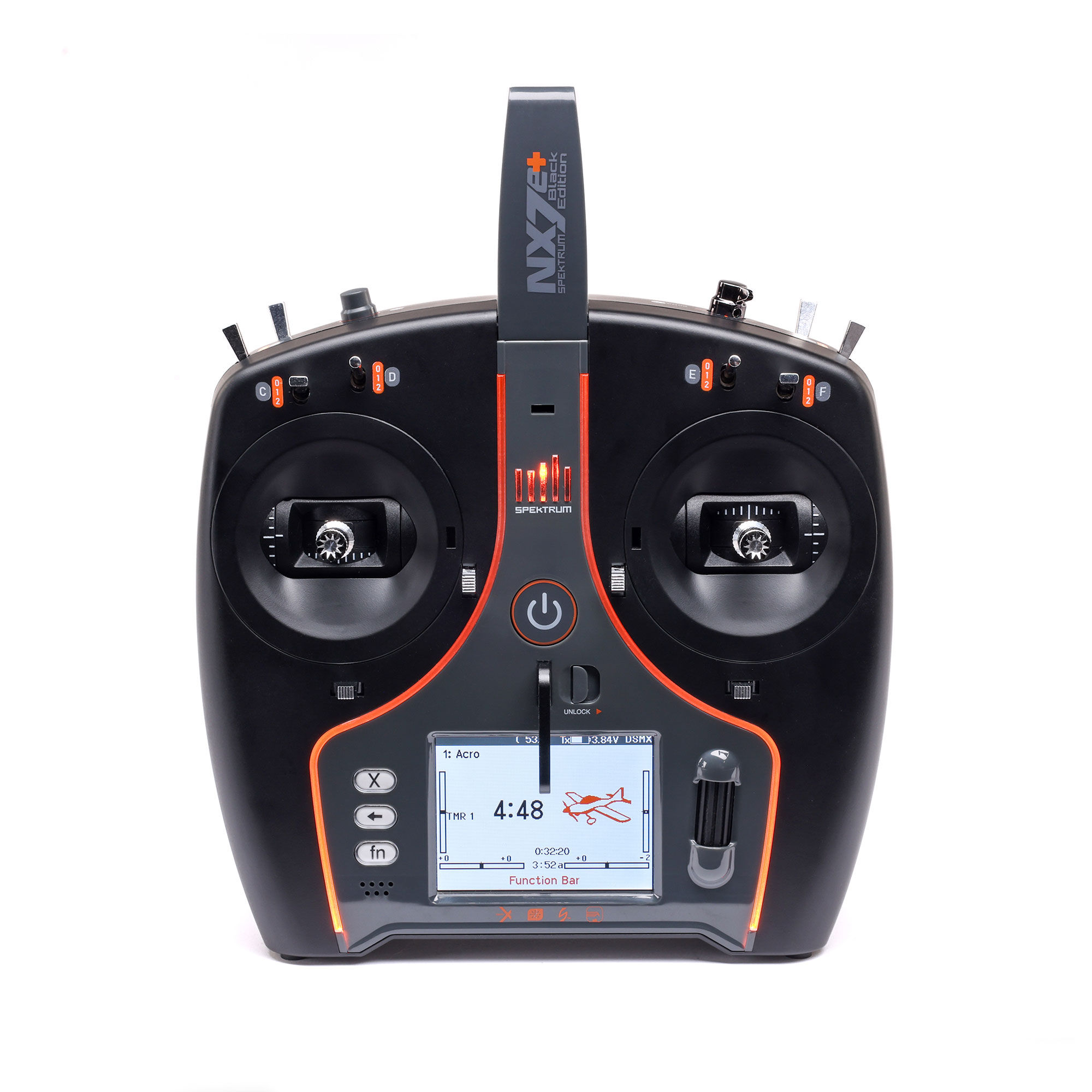 NX7e+ 14-Channel DSMX Transmitter Only, Black Edition