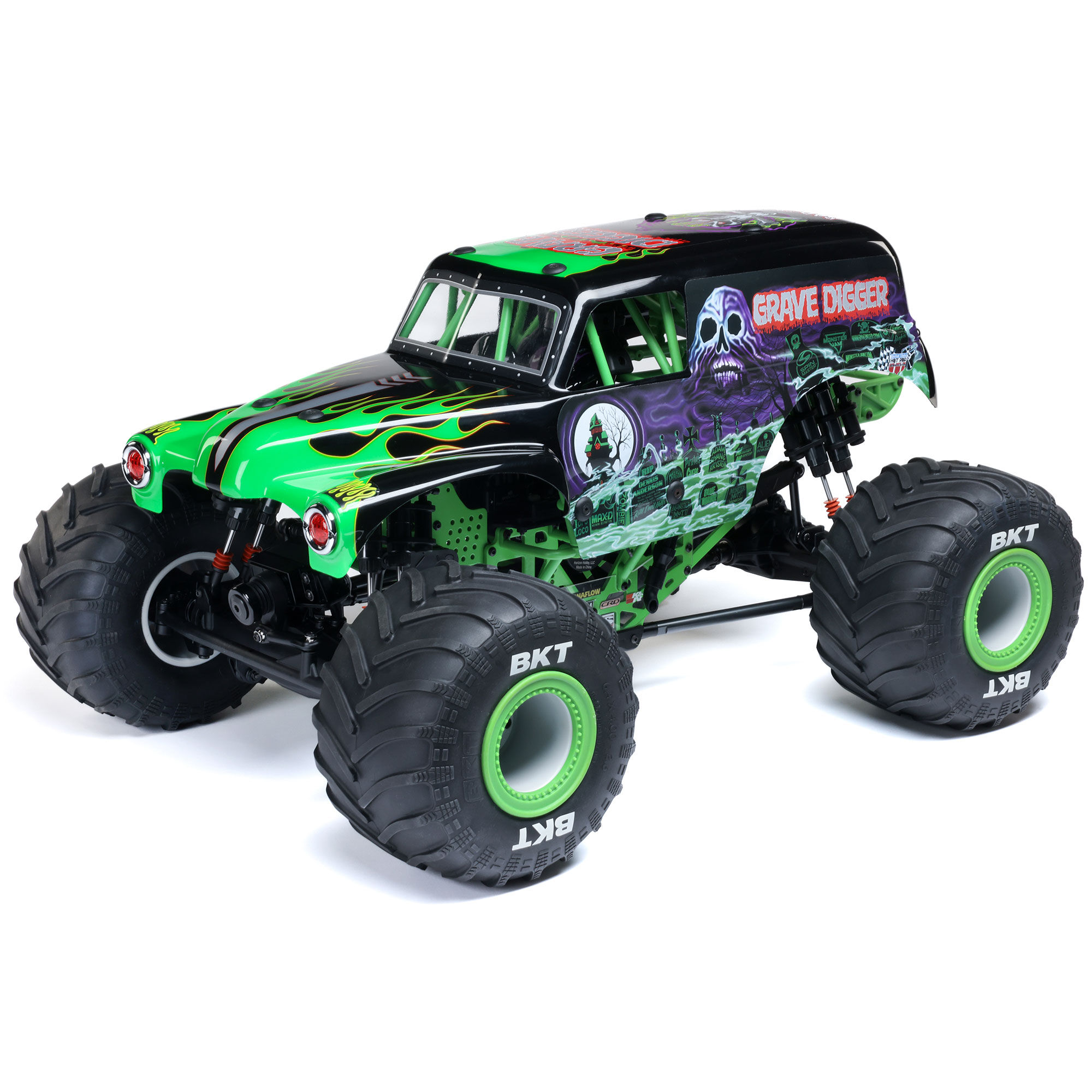 1/8 LMT 2.0 Grave Digger 4X4 Solid Axle Brushless Monster Truck