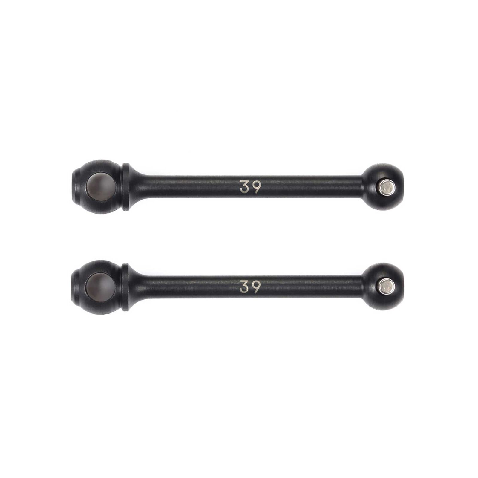 Tamiya 39mm Drive Shaft: Double Cardan Joint Shafts (2pc) | Horizon Hobby