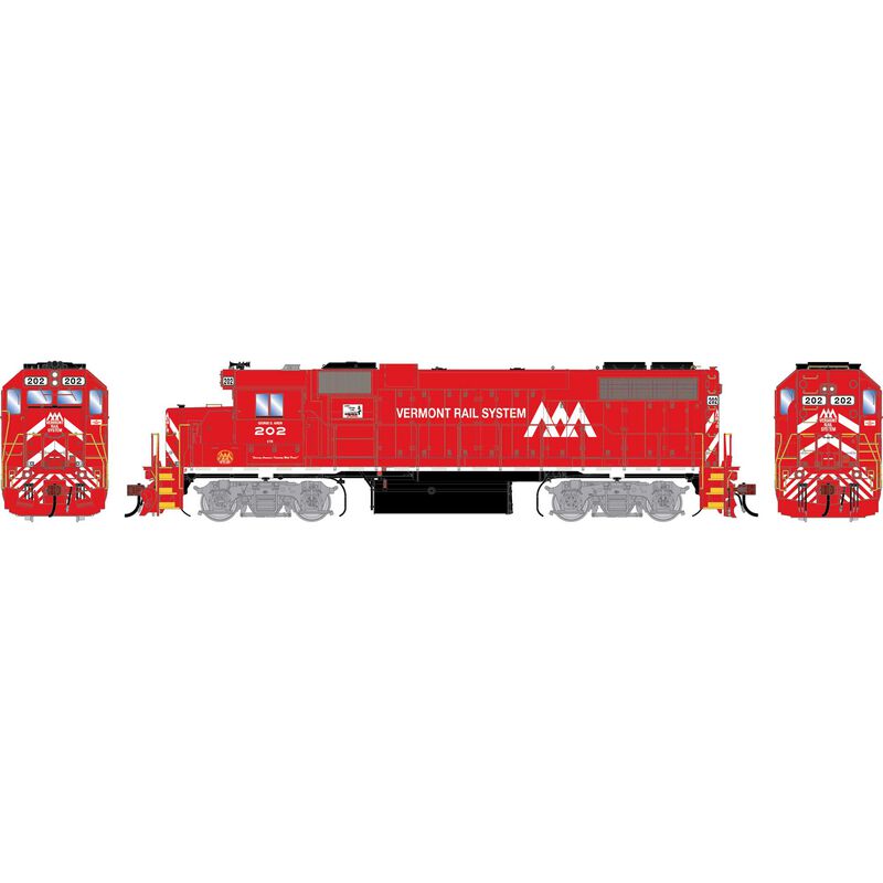 Athearn Genesis HO GEN GP38-2 Locomotive w/DCC & Sound, VTR #202