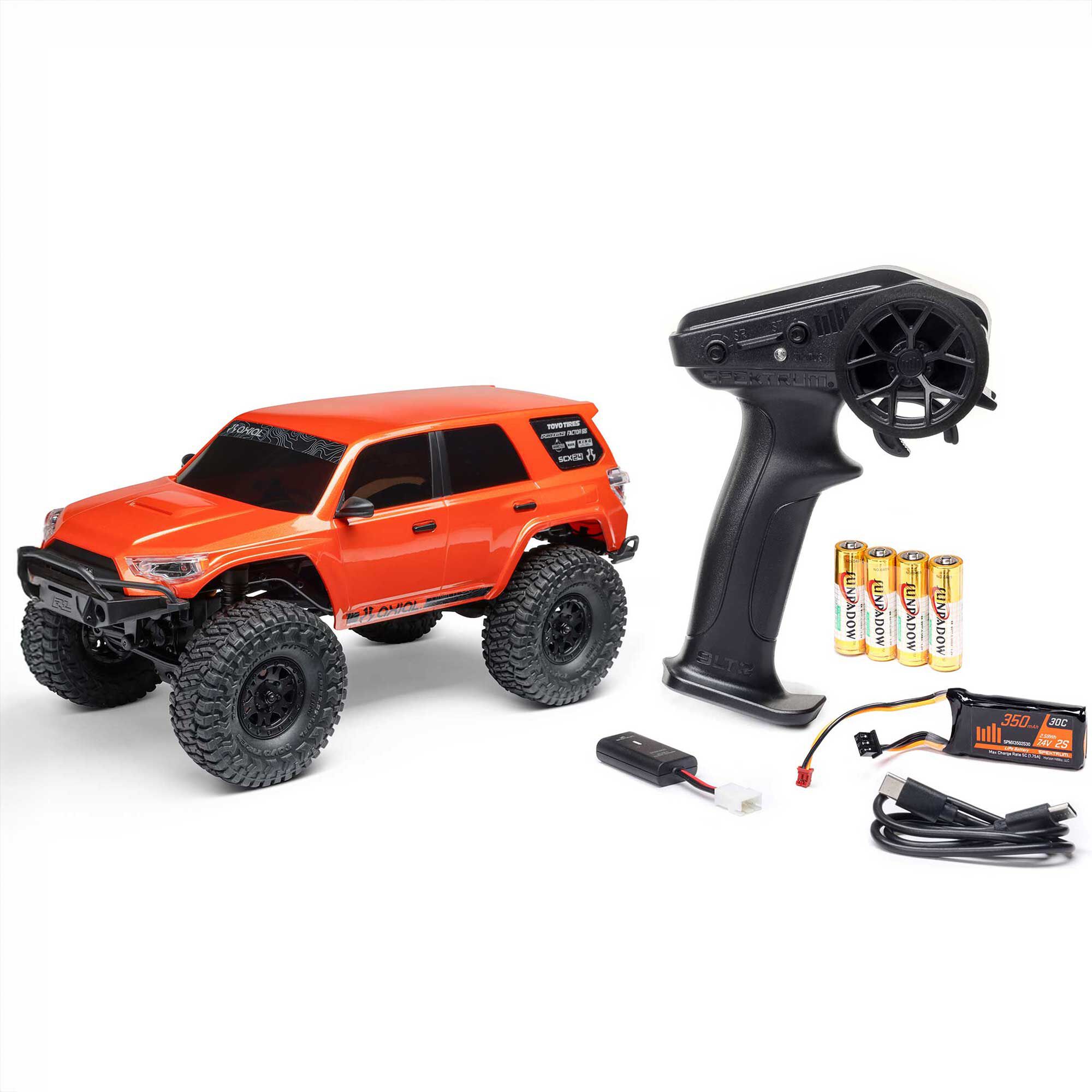 1/24 SCX24 Toyota 4Runner 4X4 RTR Brushed Rock Crawler