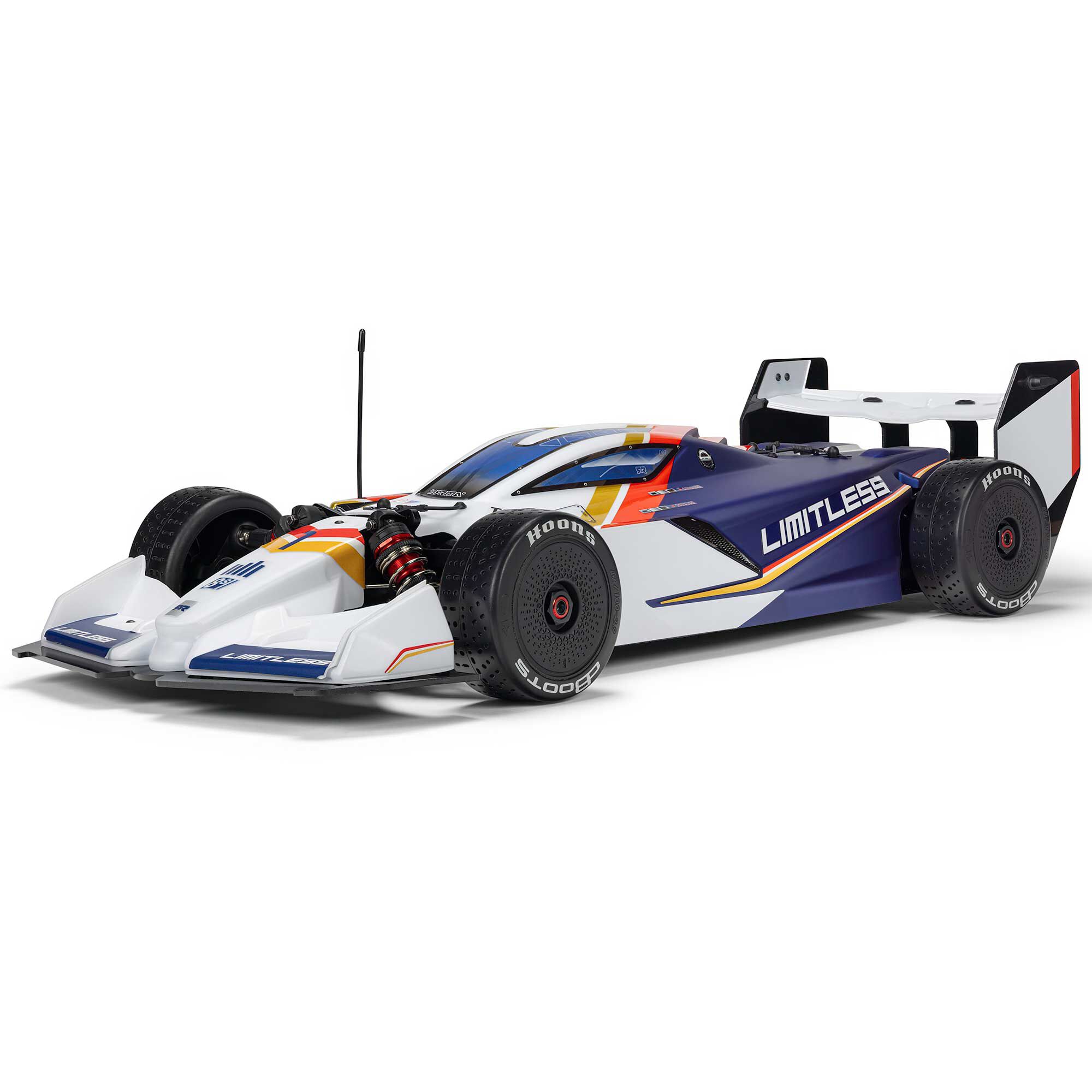 Arrma 1/7 LIMITLESS 120 8S BLX SPEED MACHINE RTR w AVC, White/Blue