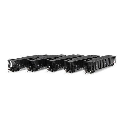 HO RTR 5-Bay Rapid Discharge Hopper, ELFX #2 (5) HO RTR 5-Bay Rapid Discharge Hopper, ELFX #2 (5)