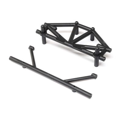 Cage and Crossbraces, Front/Rear: RZR Rey Cage and Crossbraces, Front/Rear: RZR Rey