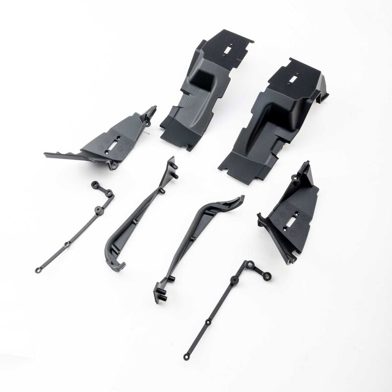Front Left & Right and Inner Fenders, CJ-7: SCX10 III Front Left & Right and Inner Fenders, CJ-7: SCX10 III
