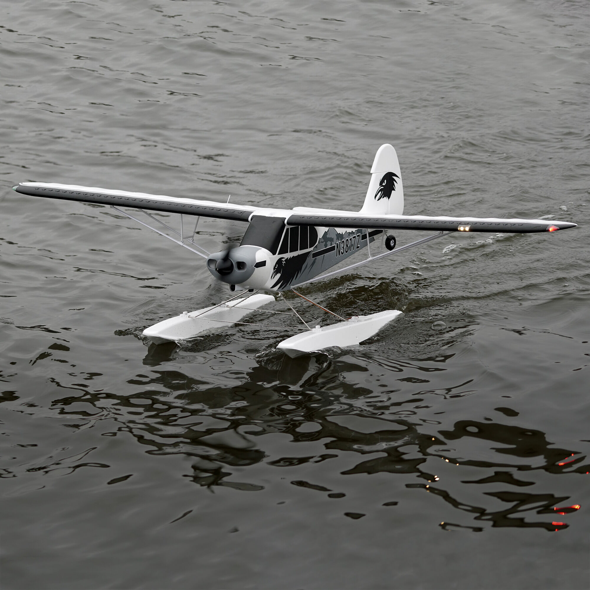 FMS PA-18 Super Cub 1700mm PNP with Floats and Reflex