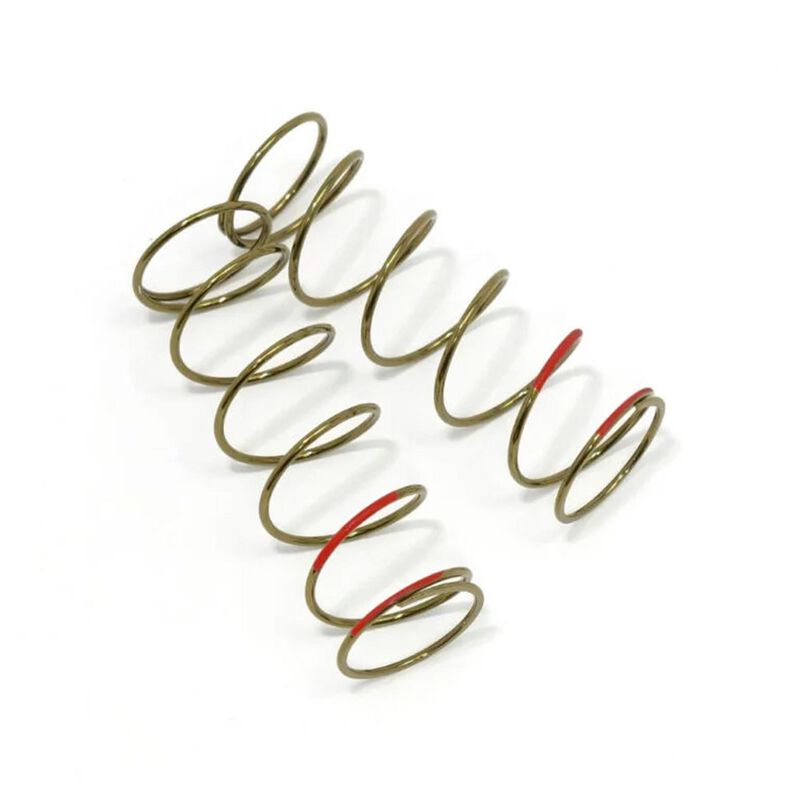 TEKNO RC LLC 68mm Shock Springs (1.4 x 6.375T), Red (2)