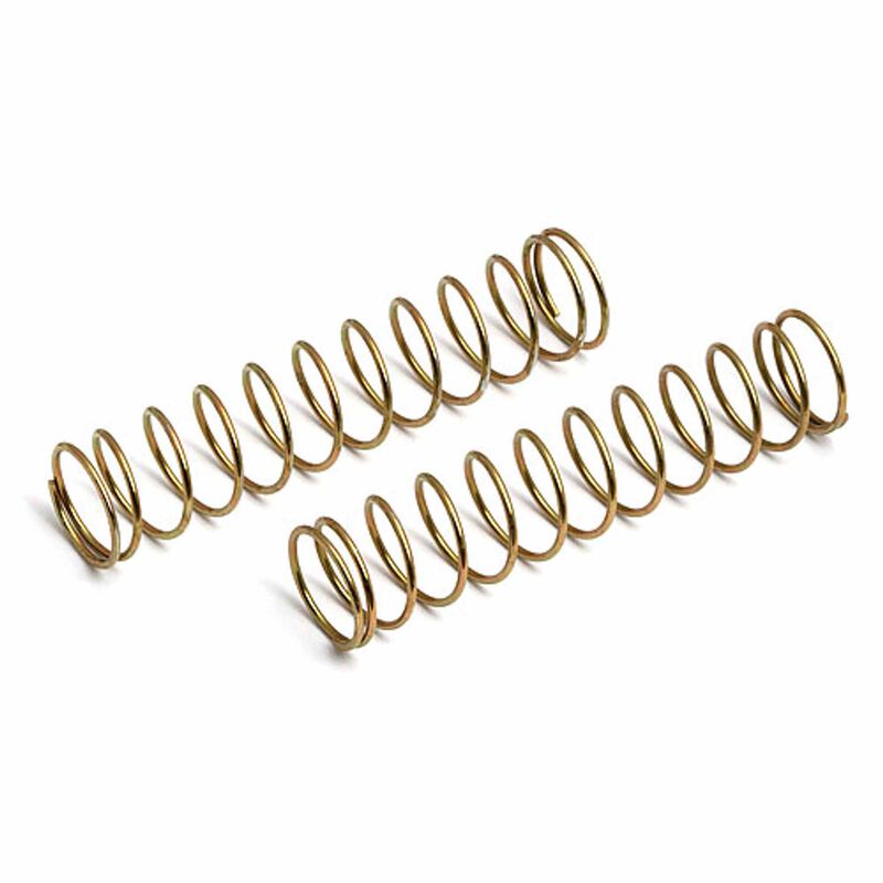 2.75 lb/in Gold Rear Shock Springs, 1/10 Team Associated RC10T