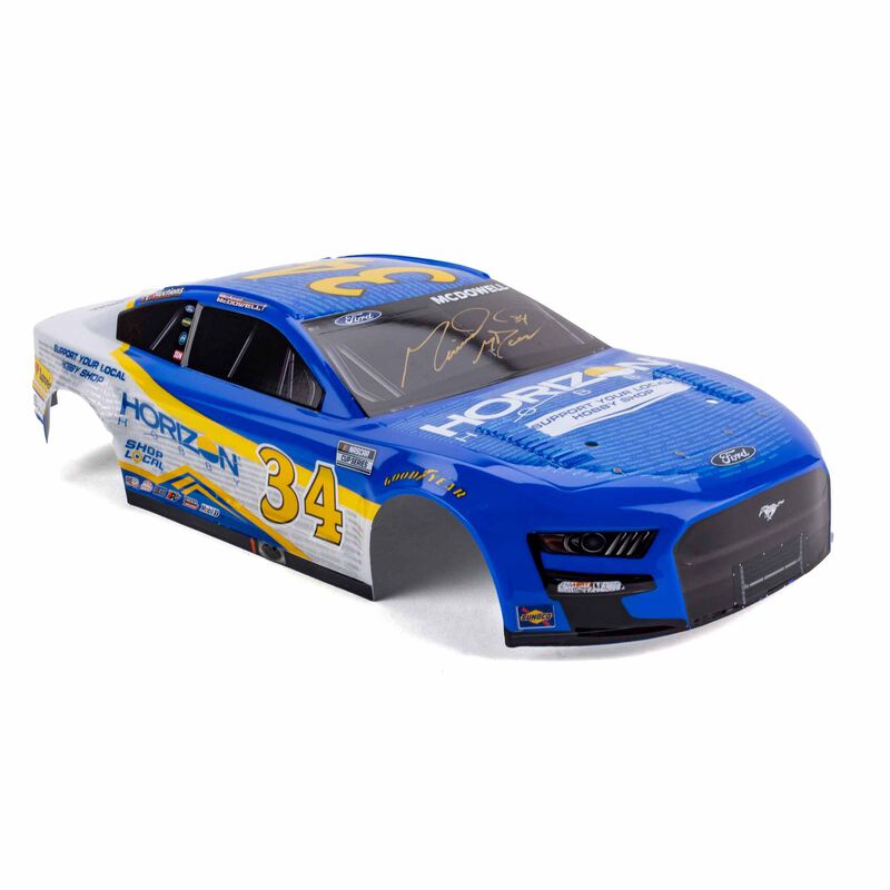 Michael McDowell Signed Limited Edition No.34 Ford Mustang NASCAR Body: INFRACTION 6S
