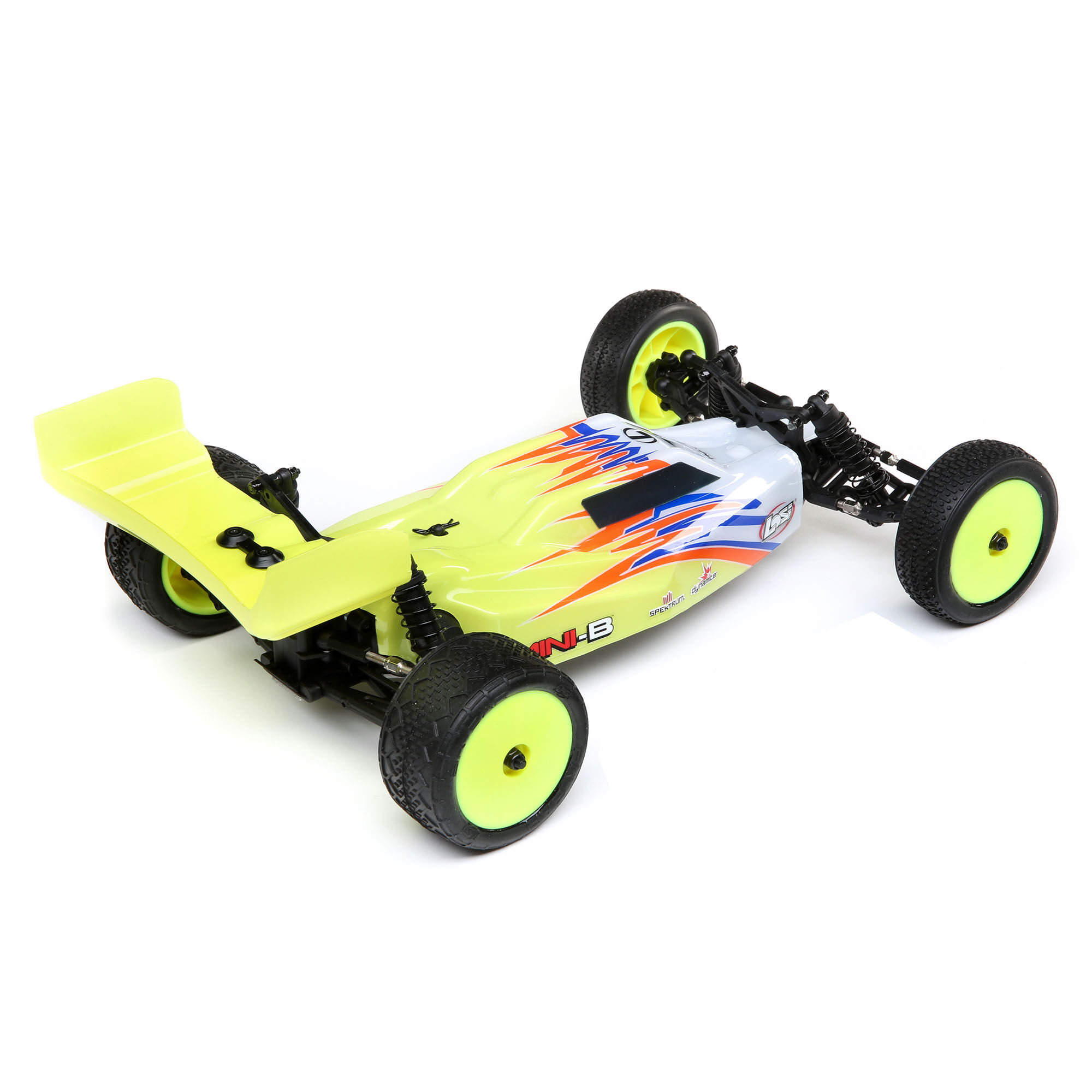 Losi LOS01016T3 1/16 Mini-b Brushed RTR 2wd Buggy Yellow for sale online