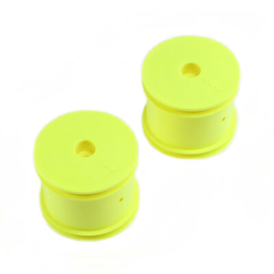 1/10 Front/Rear Stadium Truck 2.2 Wheels, 12mm Hex, Yellow (2): 22T 1/10 Front/Rear Stadium Truck 2.2 Wheels, 12mm Hex, Yellow (2): 22T