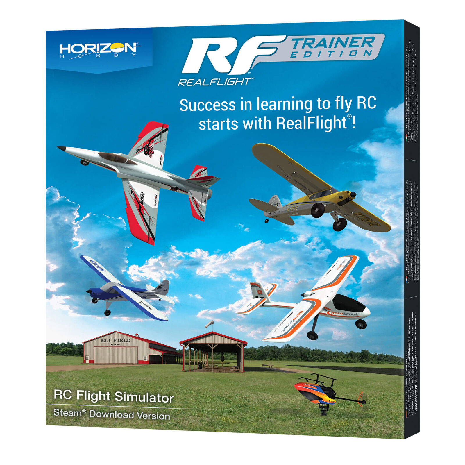 HobbyZone AeroScout S 2 1.1m and RealFlight Trainer Success Program Ultimate Combo-HBZ380002SC