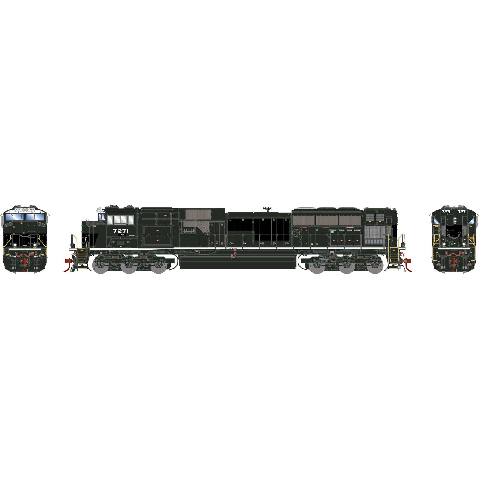 HO EMD SD70ACU Locomotive with DCC & Sound, PRLX #7271