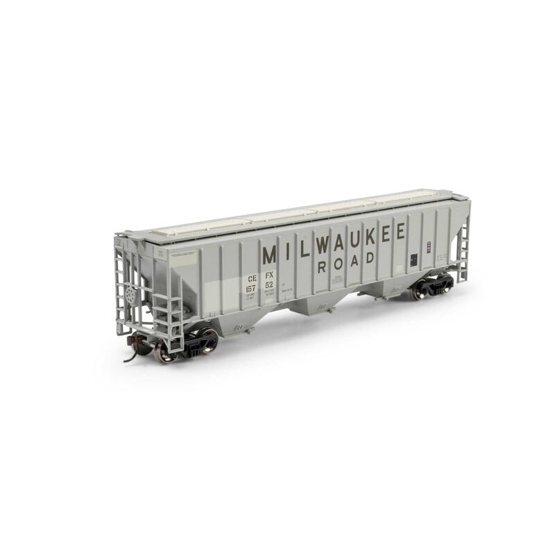Athearn HO ATH PS 4740 Covered Hopper, Primed For Grime CEFX #15752 Athearn HO ATH PS 4740 Covered Hopper, Primed For Grime CEFX #15752
