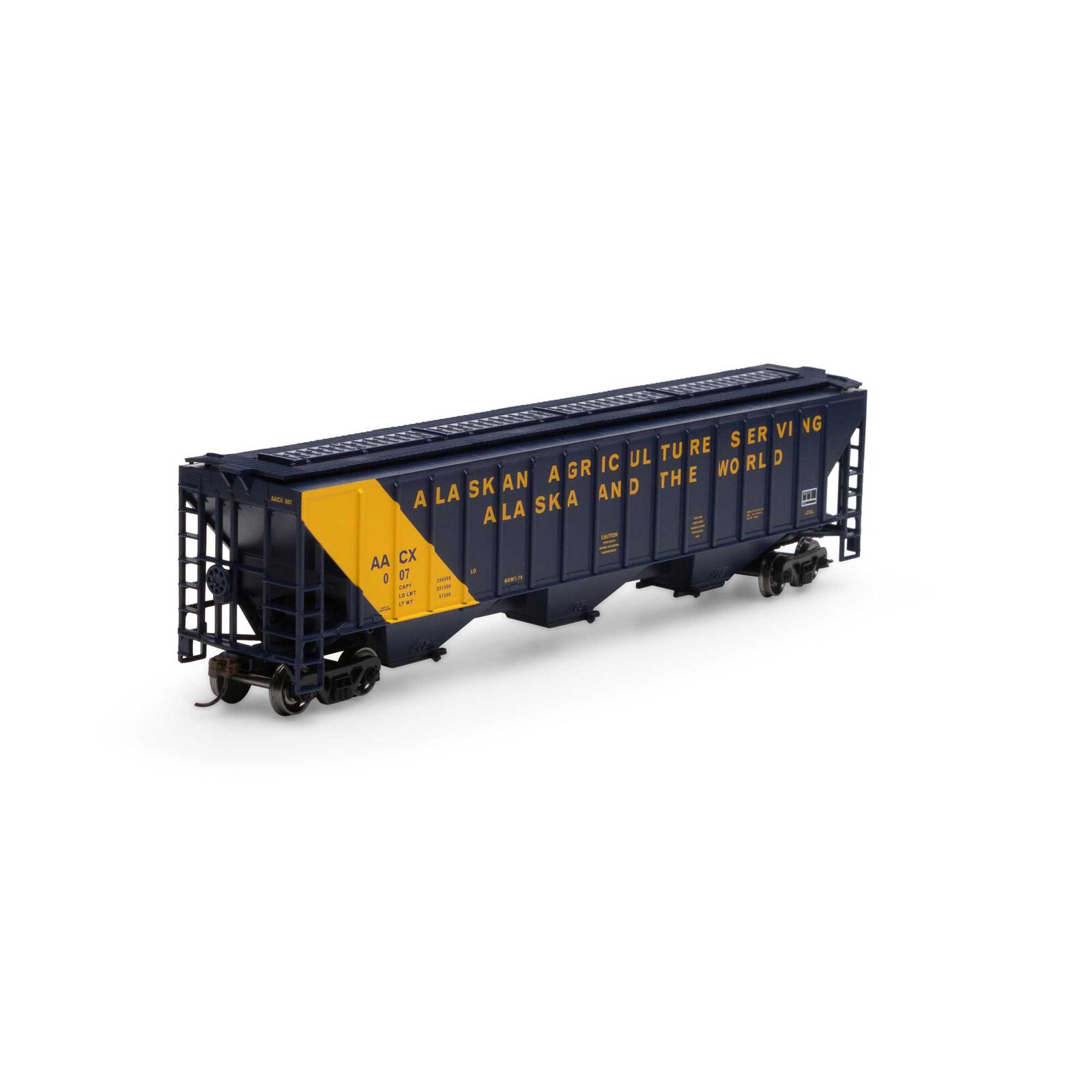 HO RTR PS 4740 Covered Hopper, AACX #007