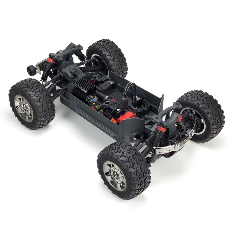 1/10 BIG ROCK CREW CAB 3S BLX 4WD Brushless Monster Truck with Spektrum RTR, Blue