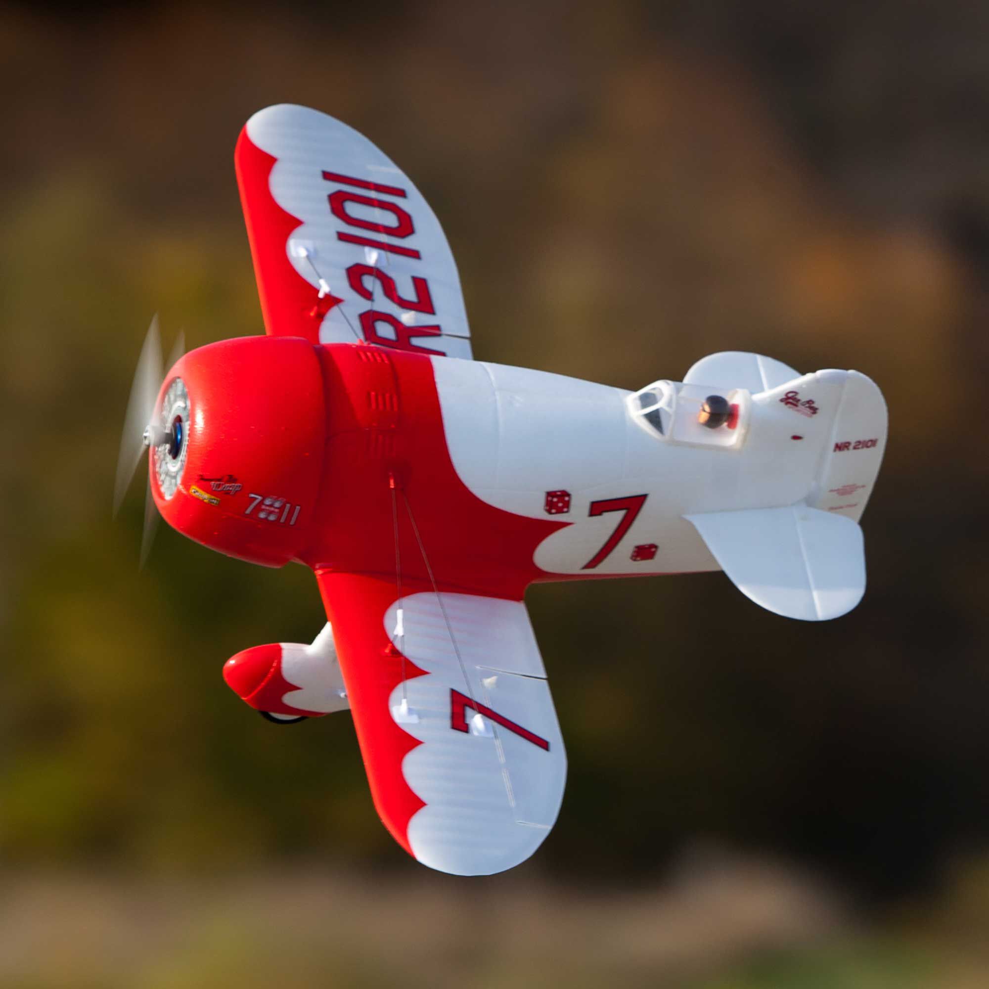 [���ܼ�] EFLU61500 [E-FLITE] 510mm UMX Gee Bee R-2 BNF (����, ���ӱ�, ����, ���̷� ���ű� ����)