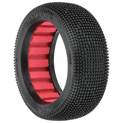 1/8 Diamante Soft Long Wear Front/Rear Off-Road Buggy Tires (2) 1/8 Diamante Soft Long Wear Front/Rear Off-Road Buggy Tires (2)