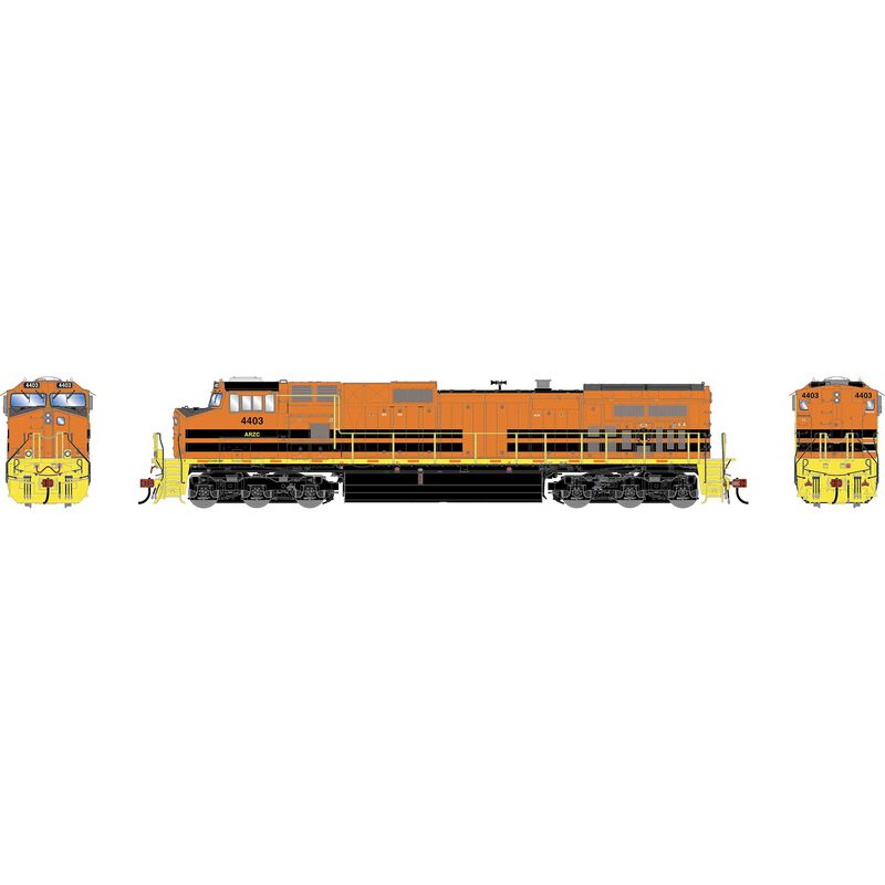 HO GE Dash 9-44CW Locomotive, ARZC #4403