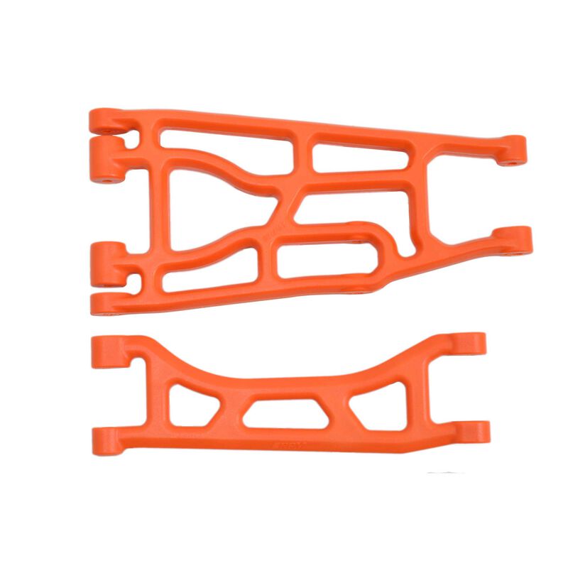Upper & Lower A-arm, Orange:  Traxxas X-Maxx