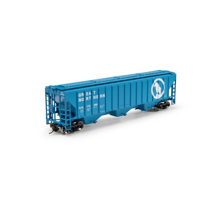 Athearn HO ATH PS 4740 Covered Hopper, GN #172388 Athearn HO ATH PS 4740 Covered Hopper, GN #172388