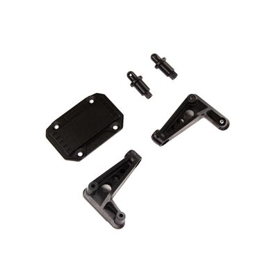 Body Mount Set Rear, Jeep JLU: SCX10 III Body Mount Set Rear, Jeep JLU: SCX10 III