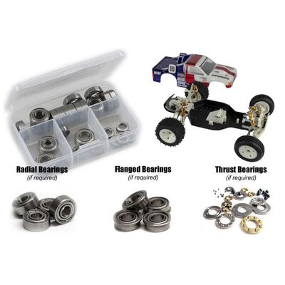 Metal Shielded Bearing Kit: 1/10 Team Associated RC10T Classic Metal Shielded Bearing Kit: 1/10 Team Associated RC10T Classic