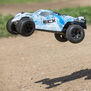 1/10 Circuit 2WD Stadium Truck Brushed with LiPo RTR, White/Blue, INT