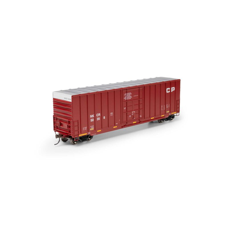 Roundhouse HO 50' Exterior Post High Cube Plug Door Box Car, NKCR #50358