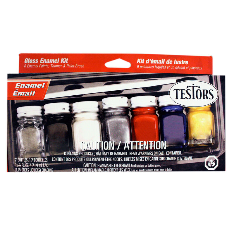 Testor Corp. Enamel Kit Household, 6 Colors Horizon Hobby