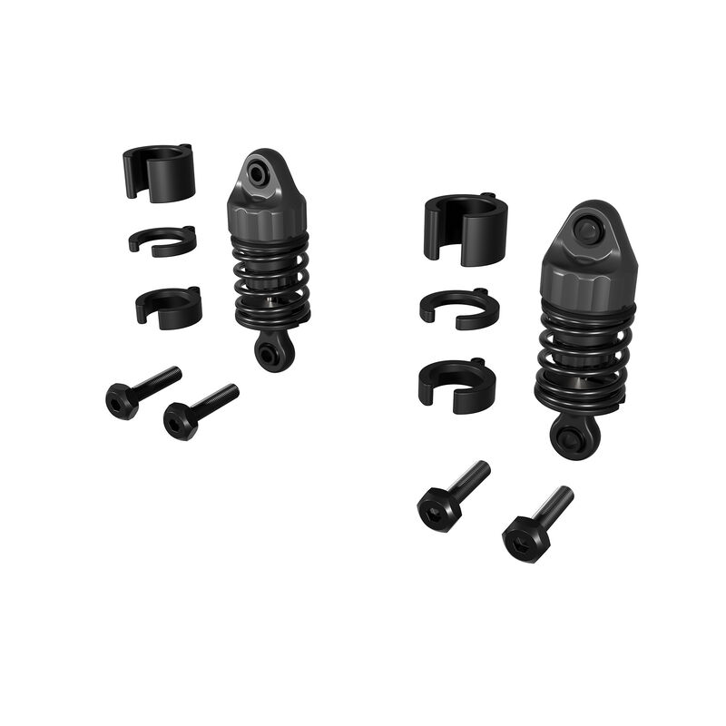 ARRMA Front Shock Set 38.5mm Length, 800cSt Oil (2pcs): GROM