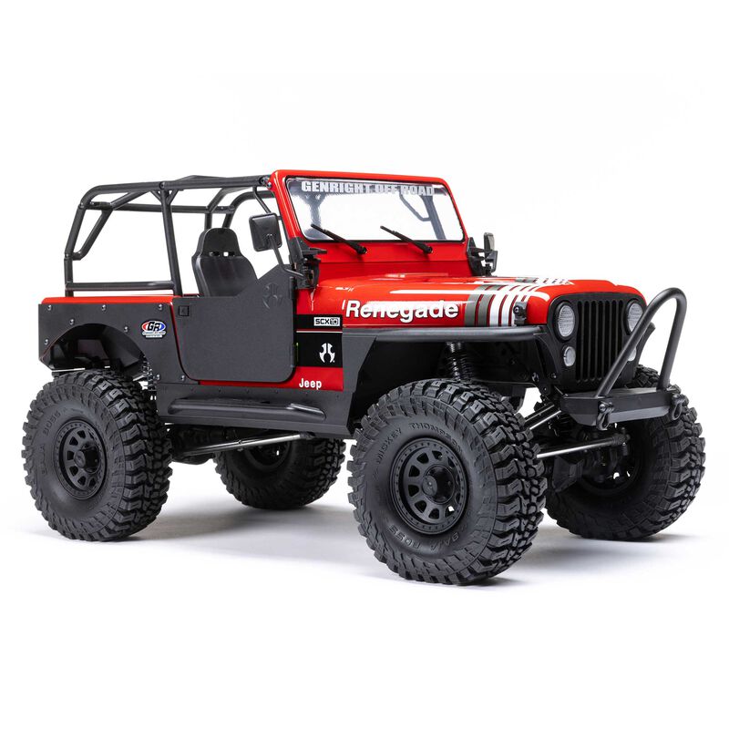 [�˾���ũ] AXI03008V2T1 [Axial] 1/10 SCX10 III ���� CJ-7 V2 4WD �귯�õ� RTR, Red 21