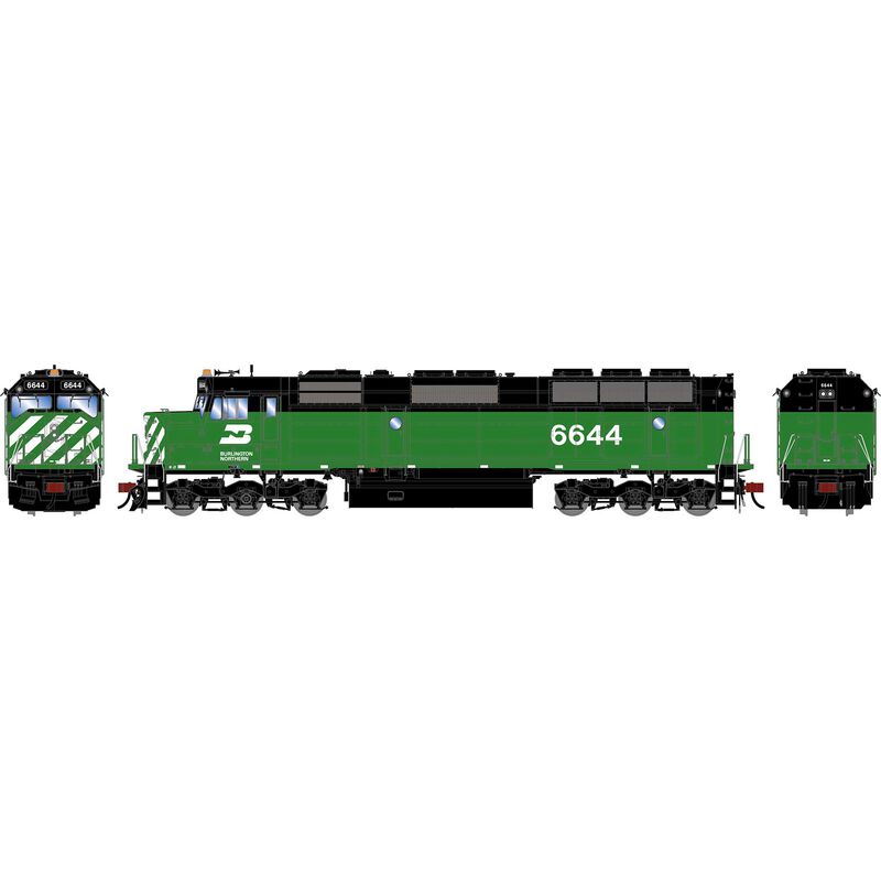 HO GEN F45 Locomotive w/DCC & Sound, BN #6644