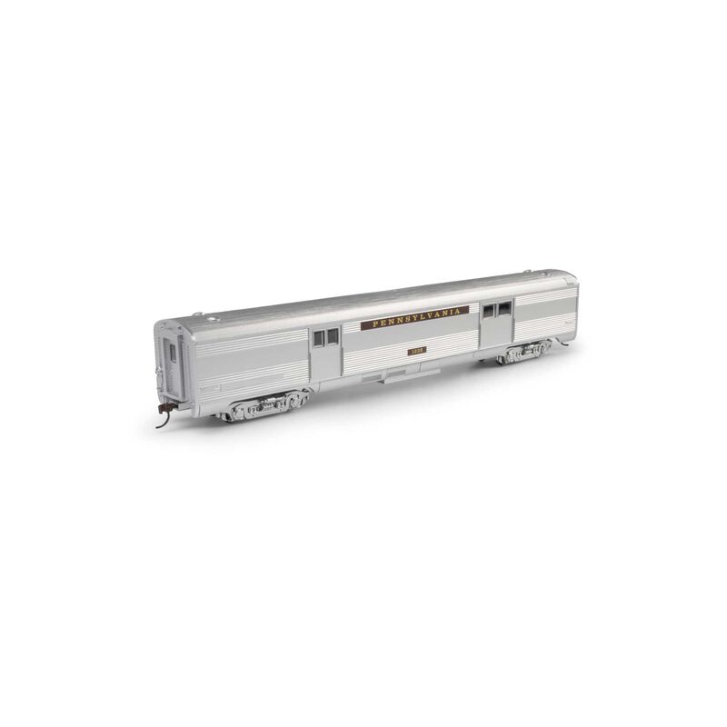 Roundhouse HO RND Streamline Baggage Car, PRR #1035