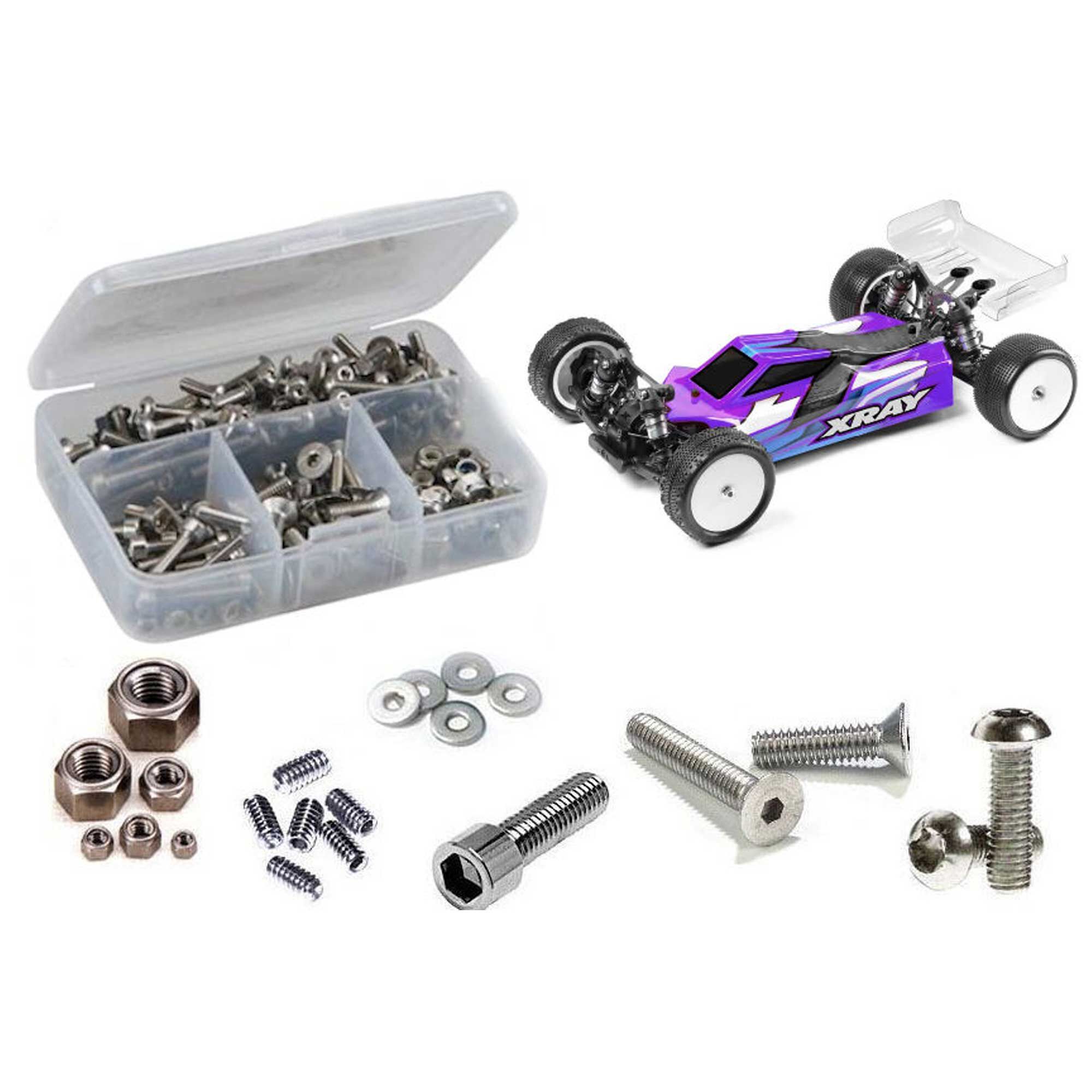 RC Screwz RC Screwz Team XRAY XB4 2024 Carpet/Dirt (#360014/15