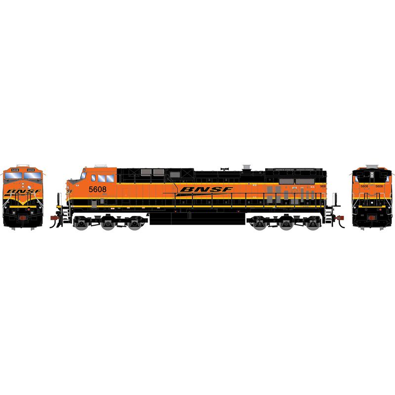 HO ATH AC4400CW Locomotive, Legendary Liveries BNSF 'H4' #5608