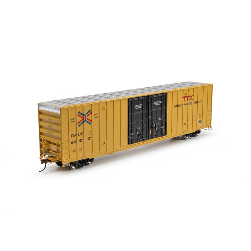 Athearn HO ATH 60' Gunderson High Cube Double Door Box Car, TBOX #660717 Athearn HO ATH 60' Gunderson High Cube Double Door Box Car, TBOX #660717