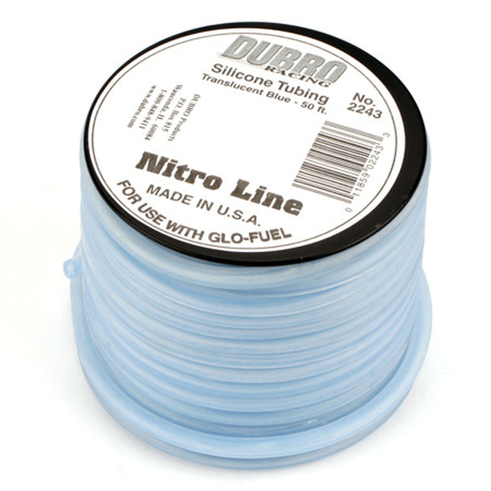 Silicone 50' Fuel Tubing, Blue